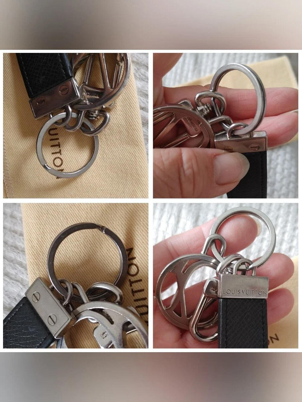 Louis Vuitton 2010 Taiga Leather Neo Club Key Holder - Picture 7 of 15